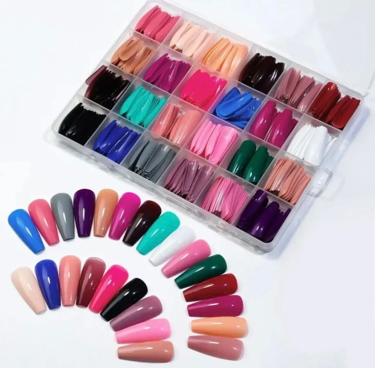 Mega 576 Nails Box With Glue