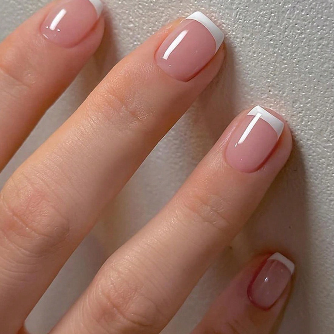 Desire French 24Pcs Nails Set