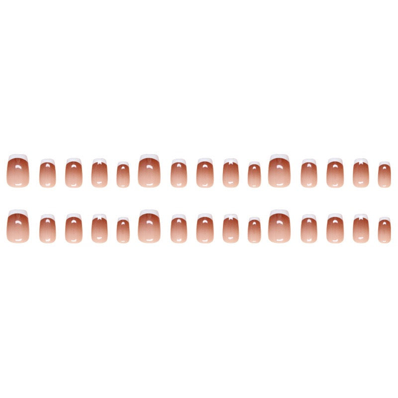 Honey French 24Pcs Nails Set