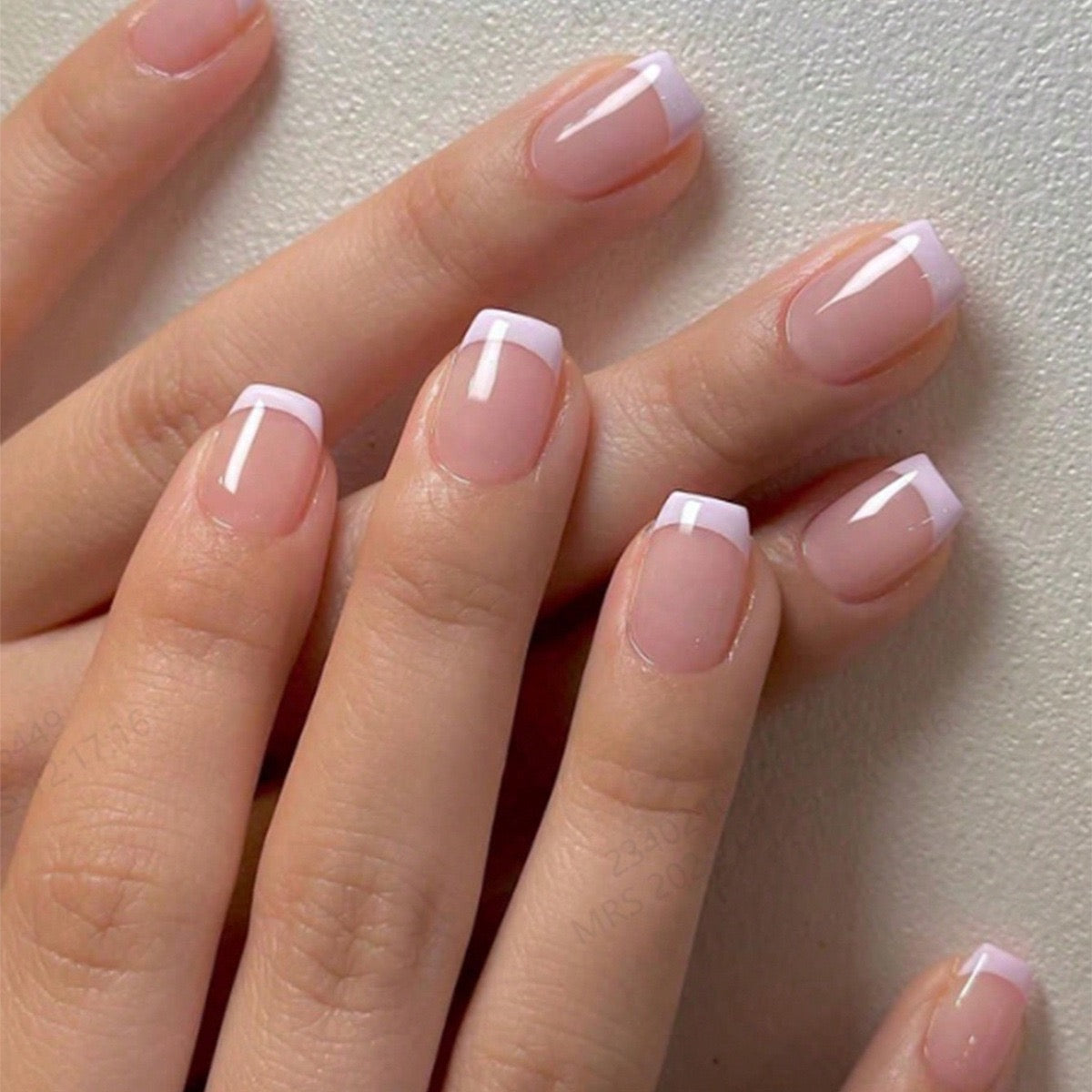 Desire French 24Pcs Nails Set