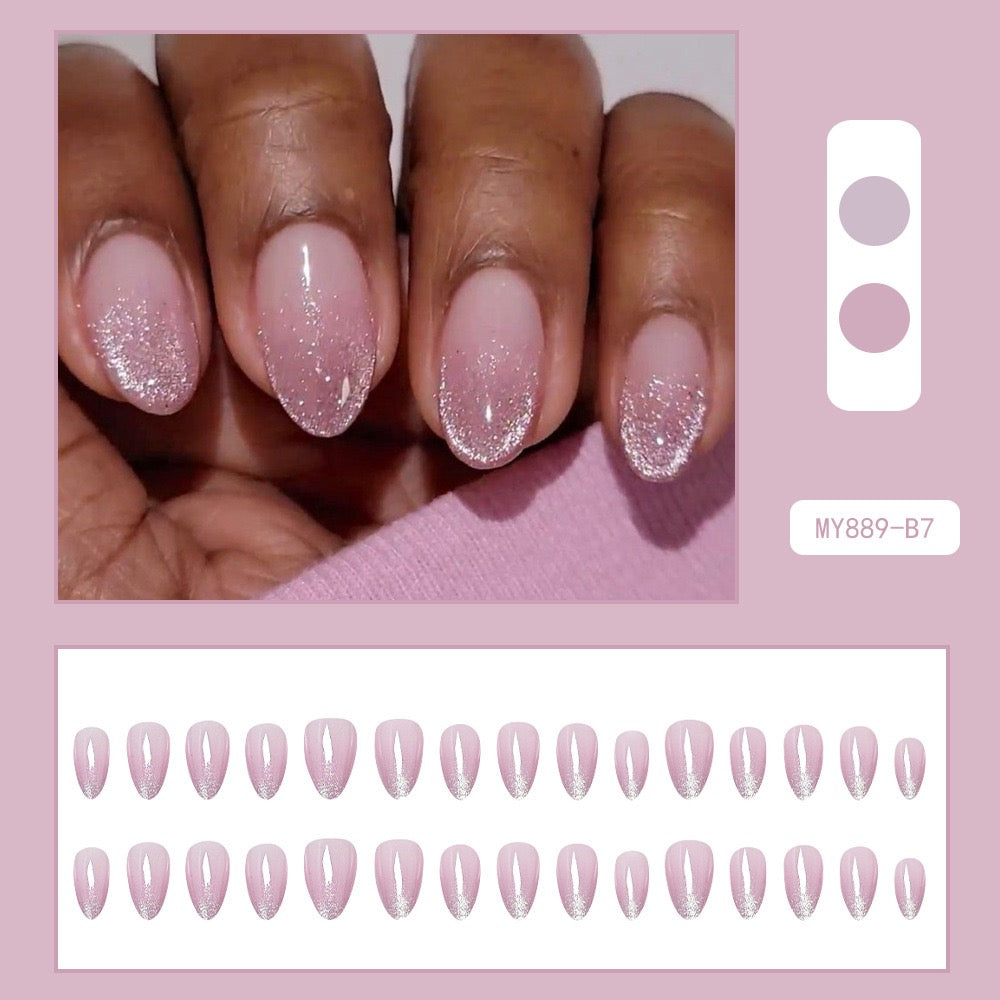 Divine Gloss 24Pcs Nails Set