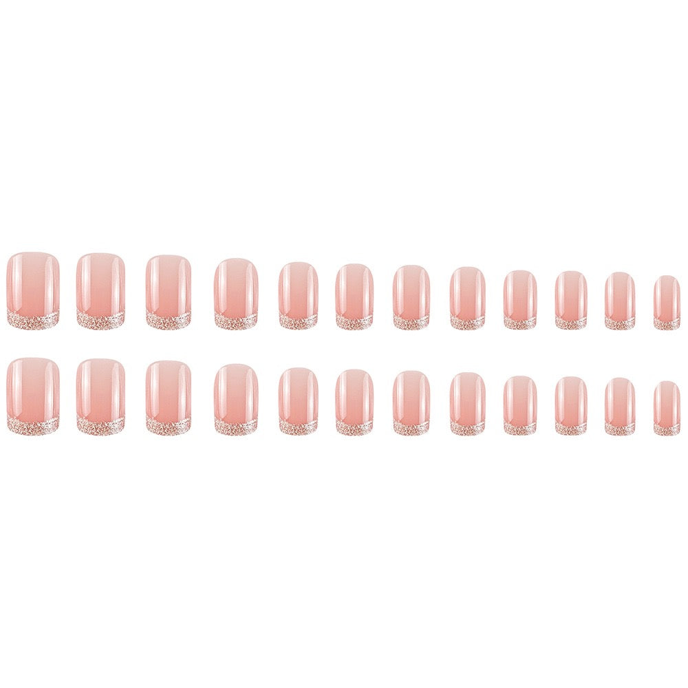 Diamond Drip 24Pcs Nails Set