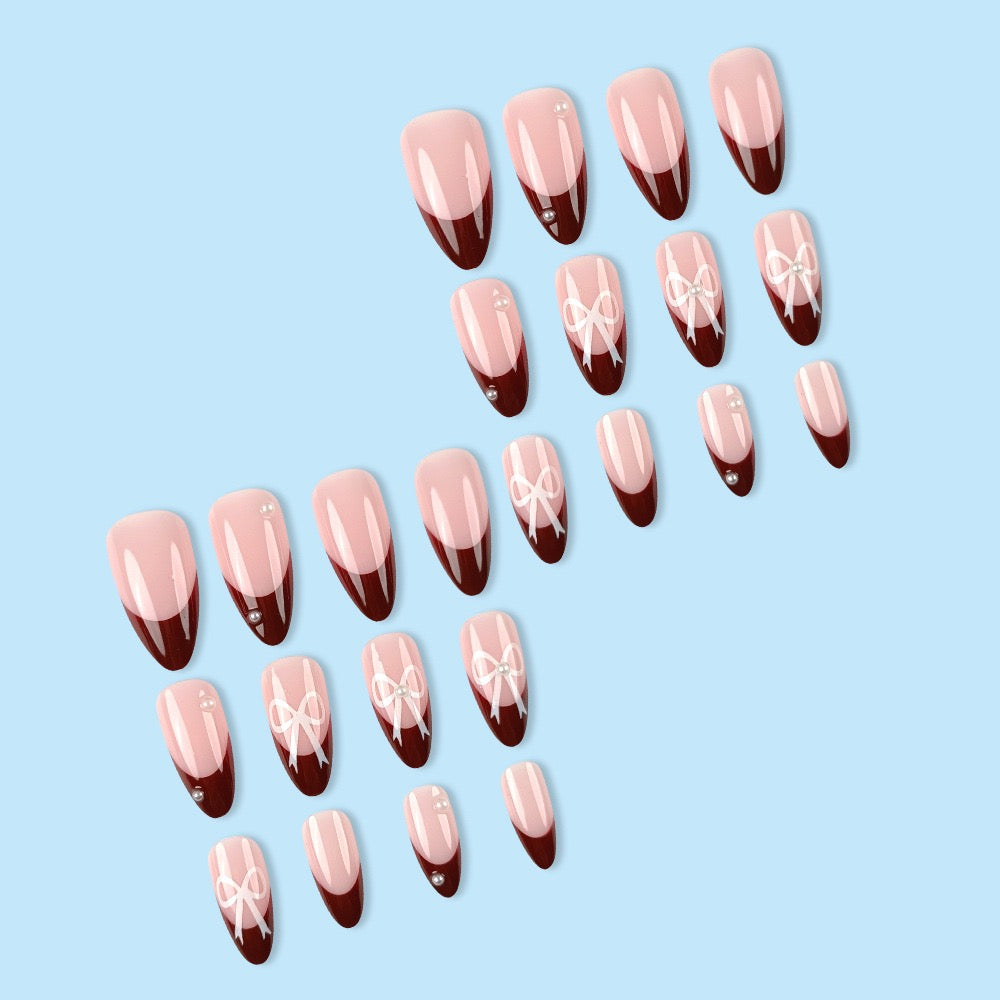 Chic Charm 24Pcs Nails Set