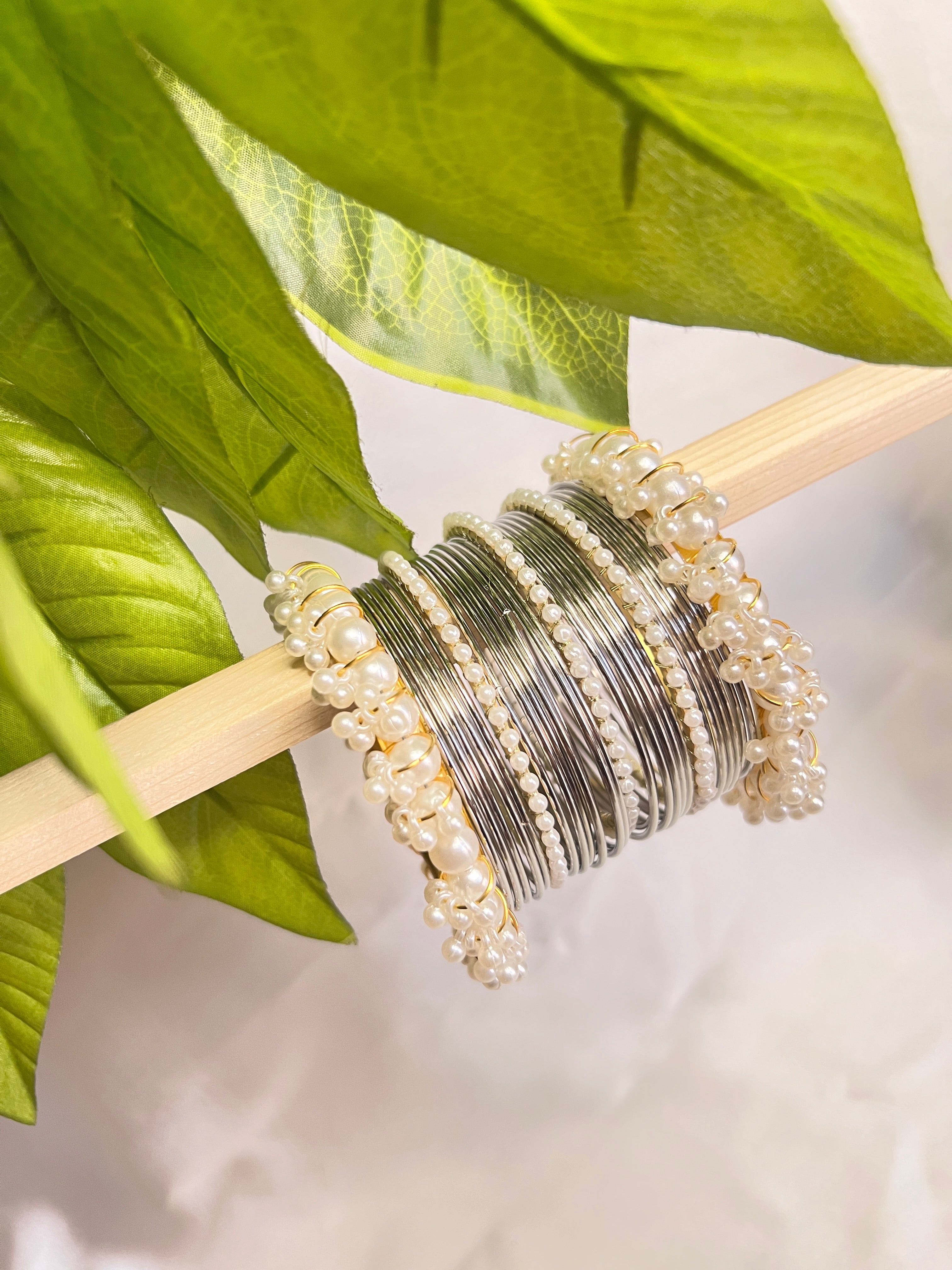 Noor-e-Zar Silver Set