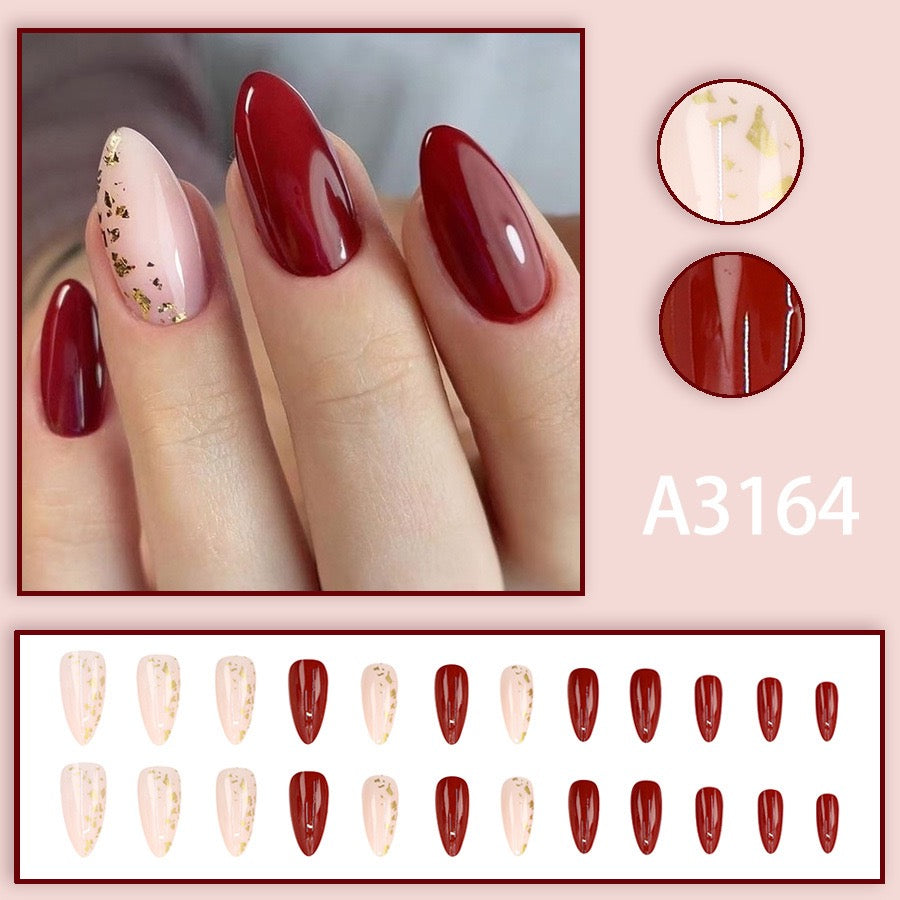 Redstorm 24Pcs Nails Set
