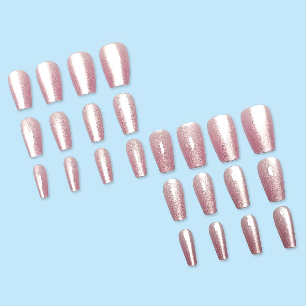 Pink Desire 24Pcs Nails Set