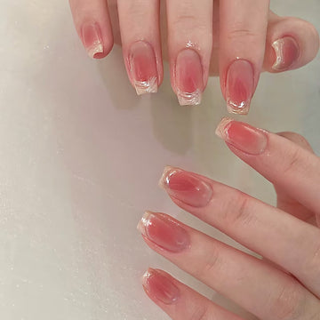 Pink Mood 24Pcs Nails Set