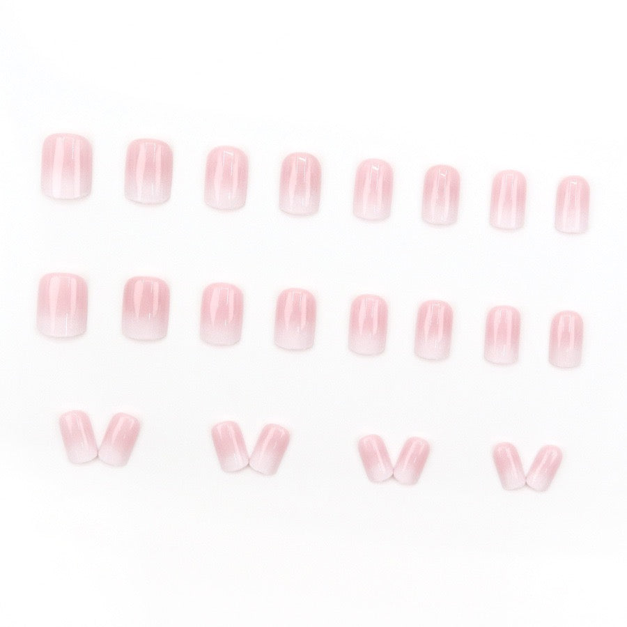 Petal Ombre 24pcs Nails Set