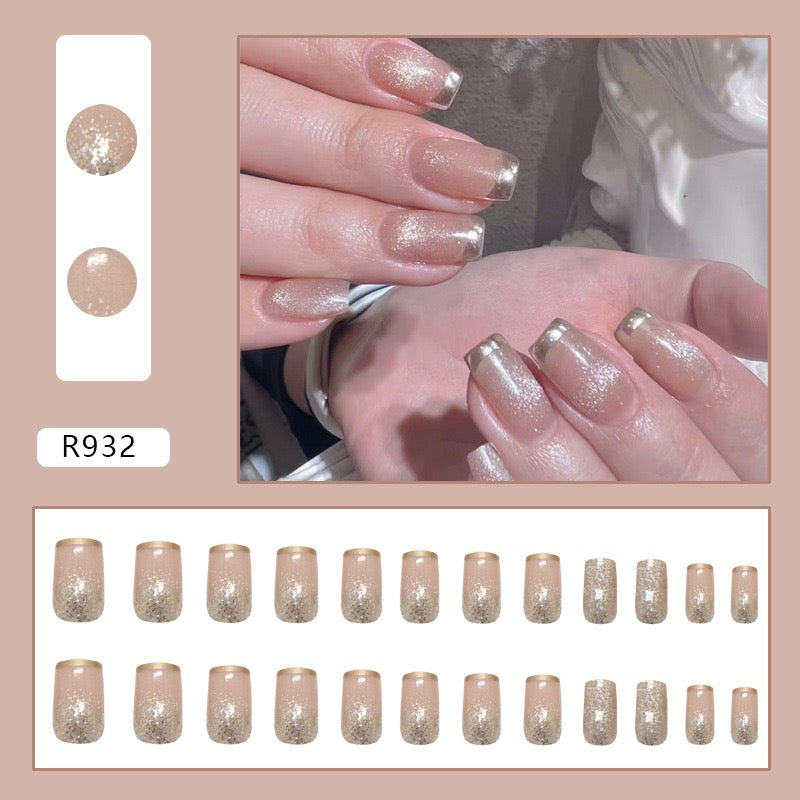 Opal Shine 24Pcs Nails Set