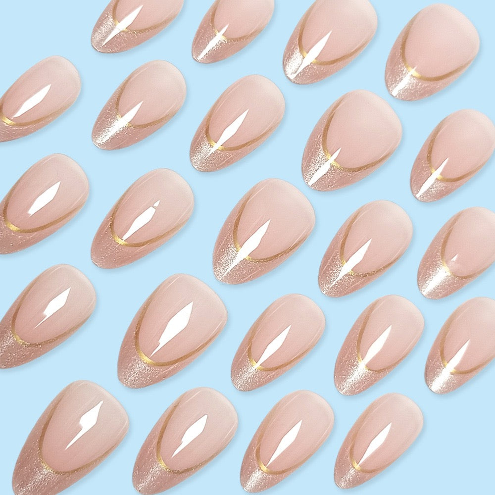 Celeste Shine 24Pcs Nails Set