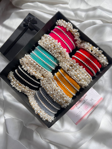 Pearl bangles box