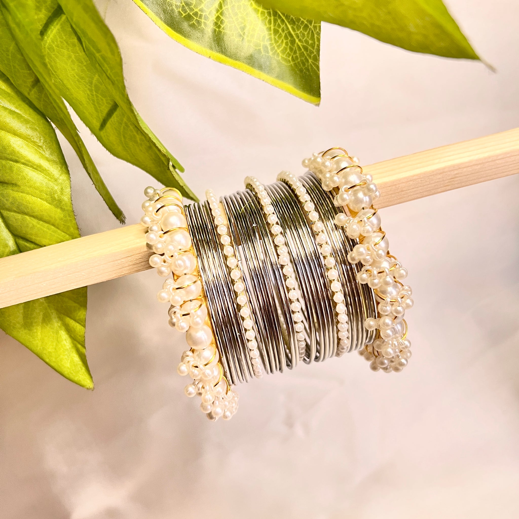 Noor-e-Zar Silver Set