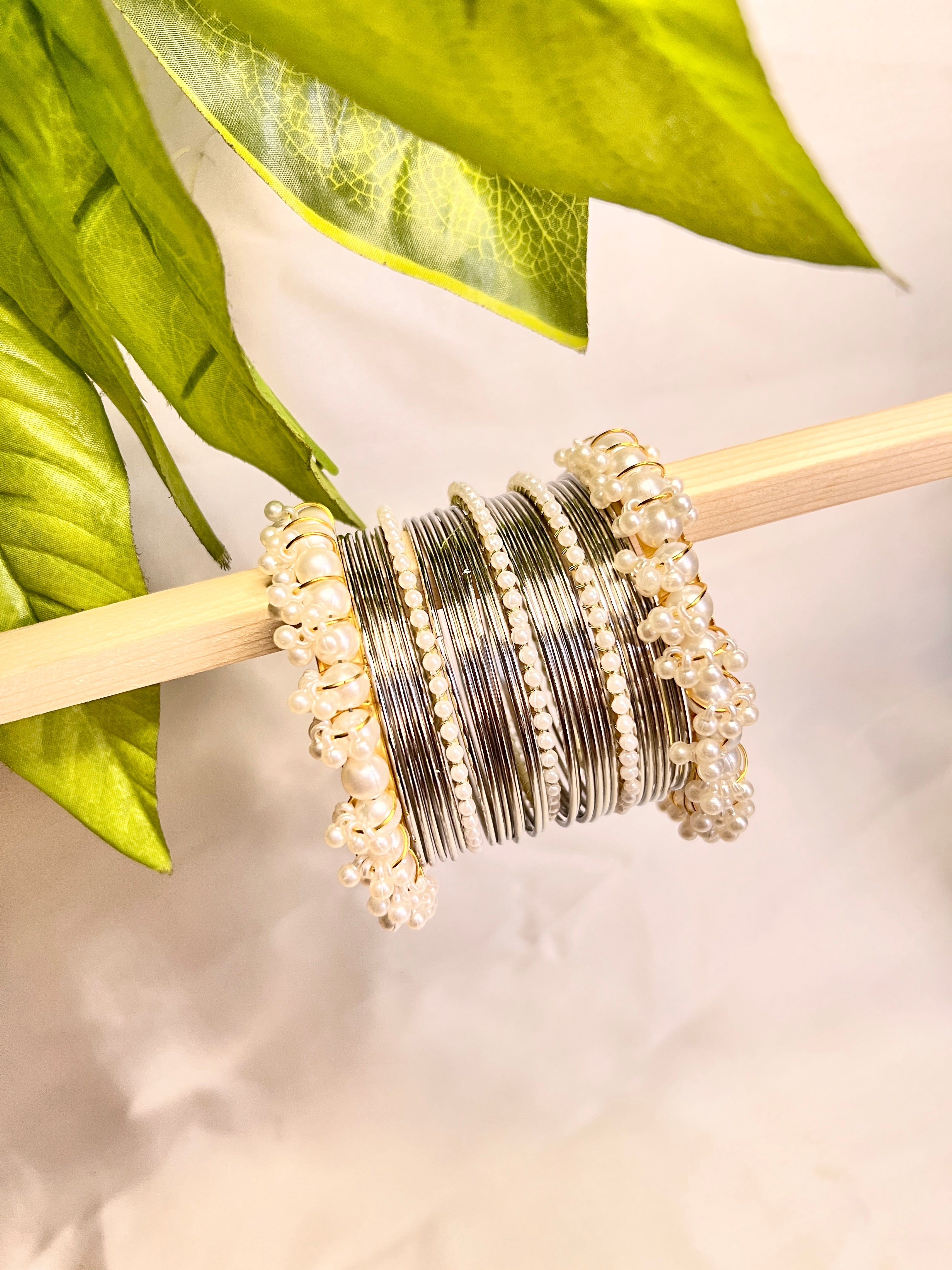 Noor-e-Zar Silver Set