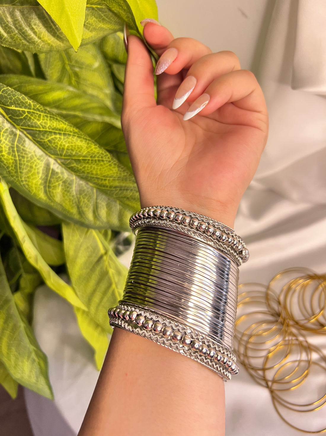 Chandi Charm Silver Set