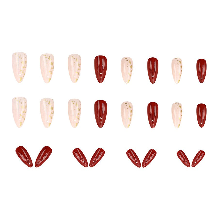 Redstorm 24Pcs Nails Set