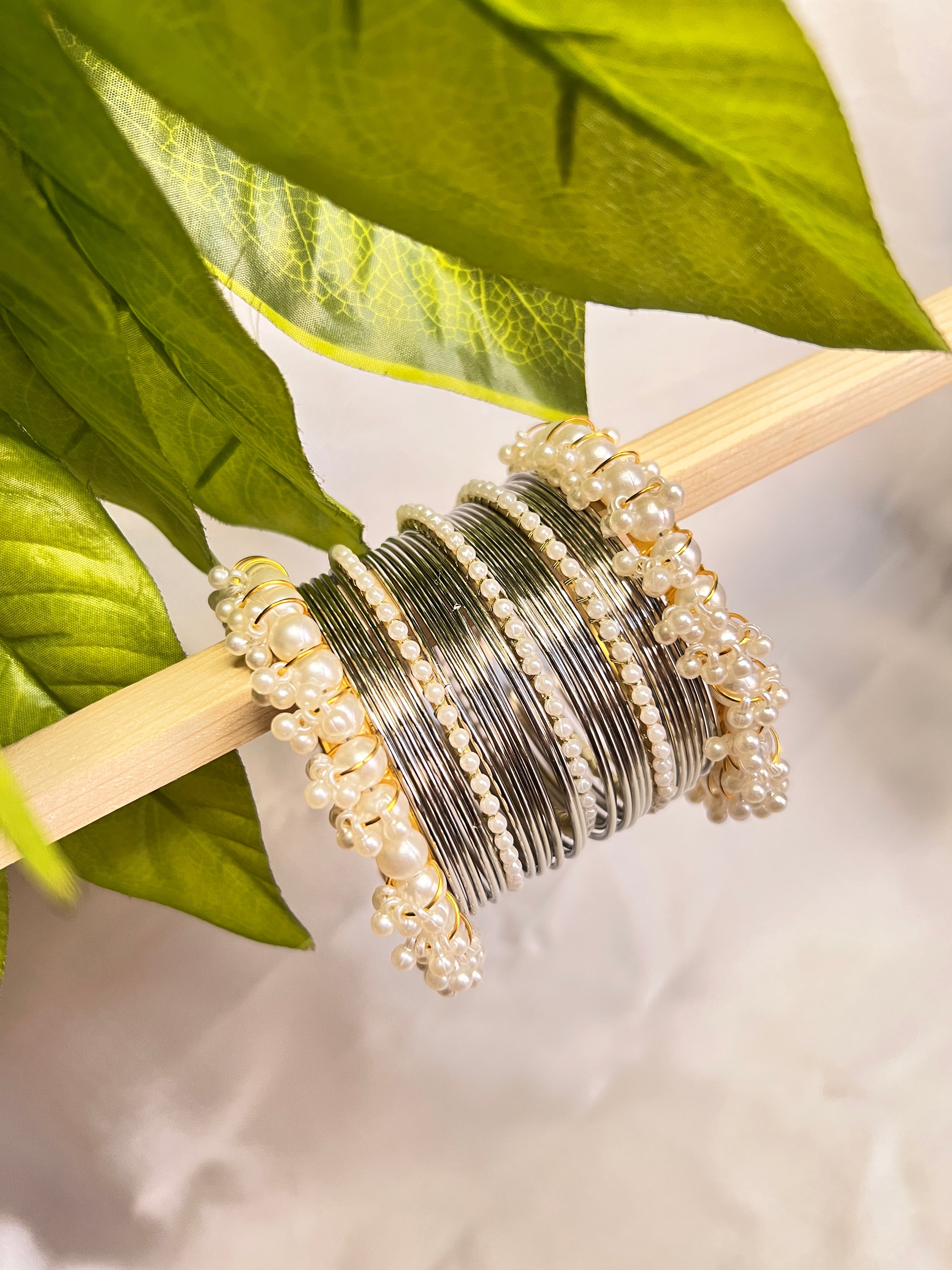 Noor-e-Zar Silver Set