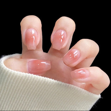 Pink Blush 24Pcs Nails Set