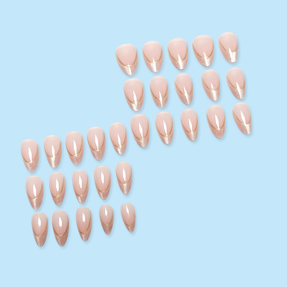 Celeste Shine 24Pcs Nails Set