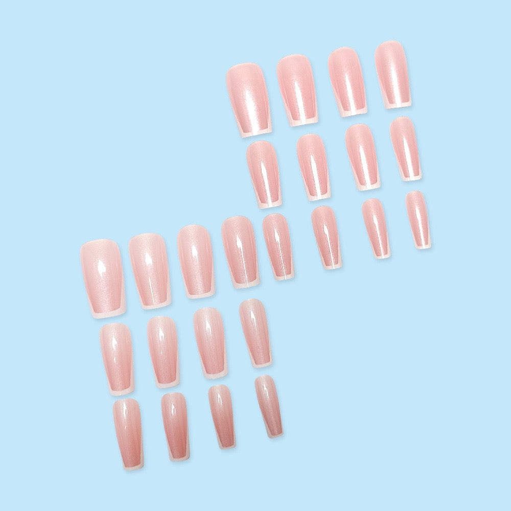 Vanilla Tips 24Pcs Nails Set