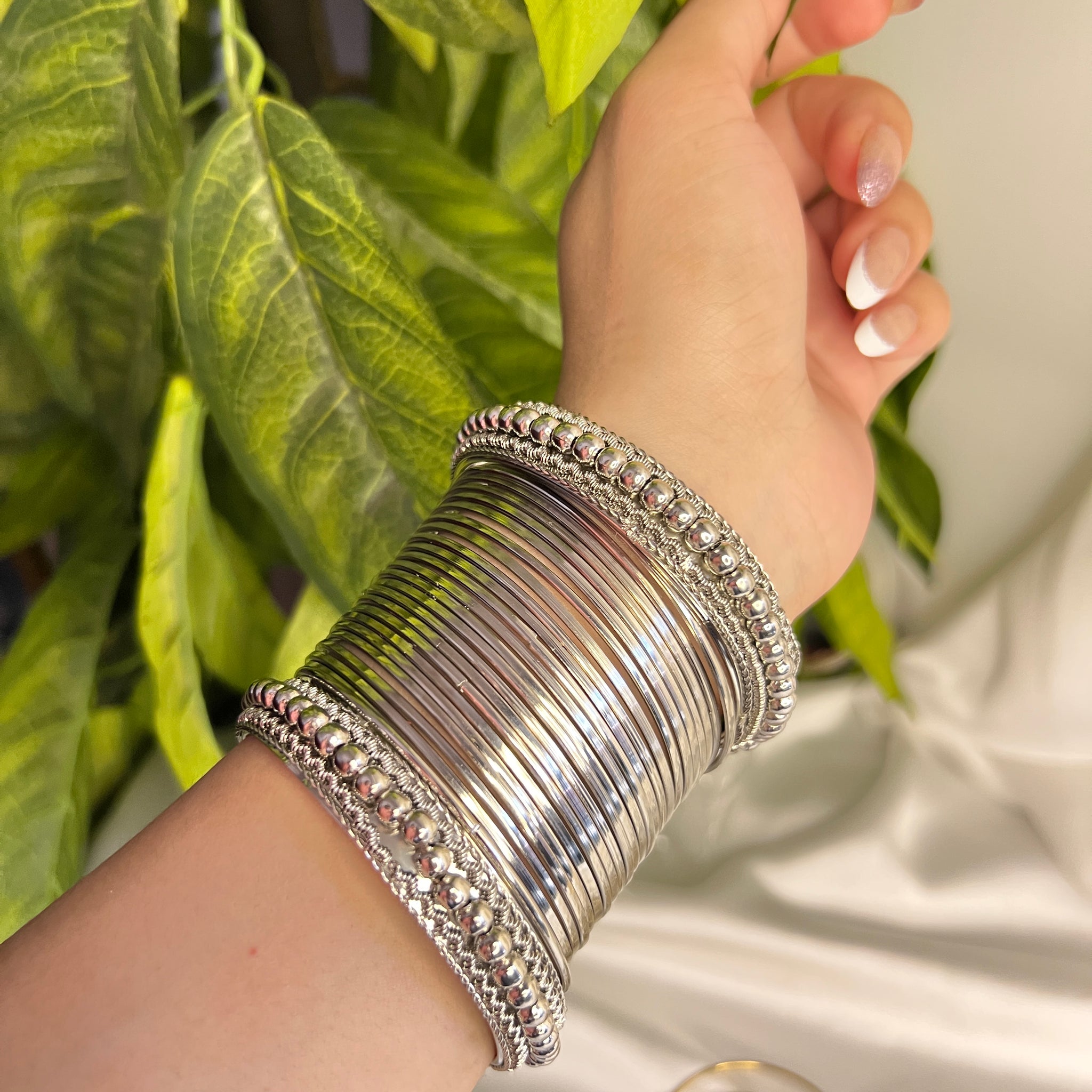 Chandi Charm Silver Set