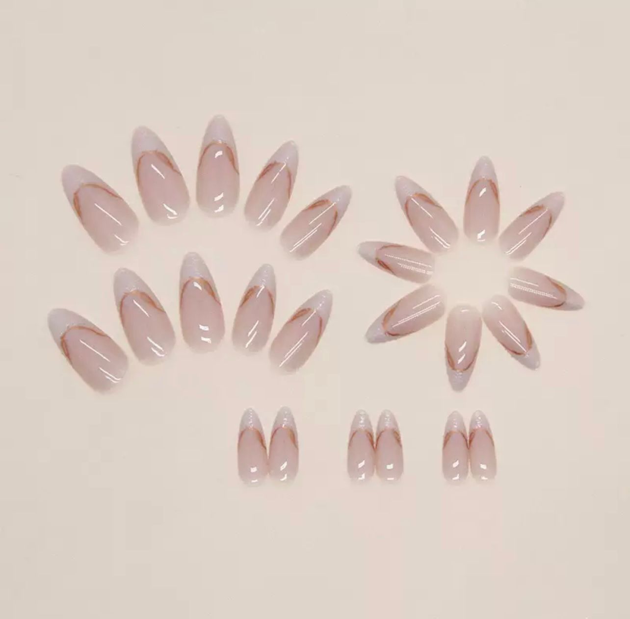 Blush babe 24Pcs Nails Set