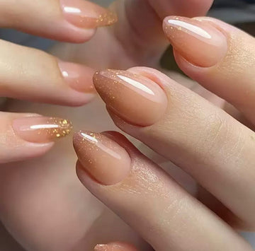 Sunset Glow 24Pcs Nails Set