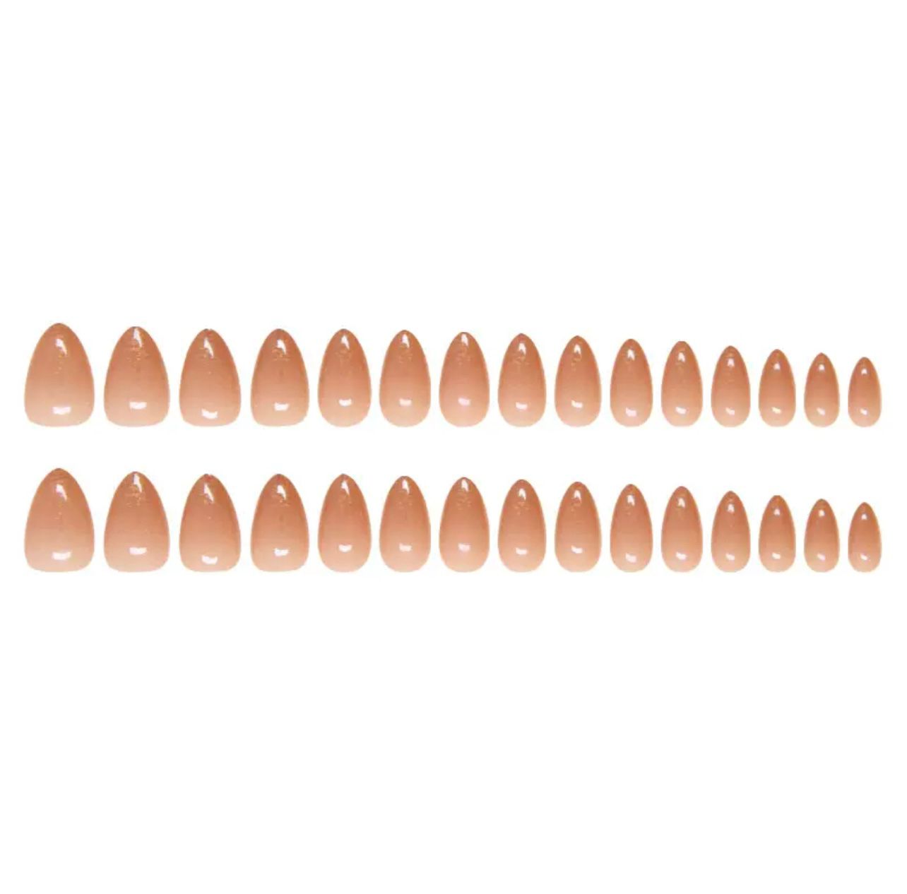 Sunset Glow 24Pcs Nails Set