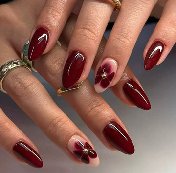 Velvet Glam 24 Pcs Nails Set