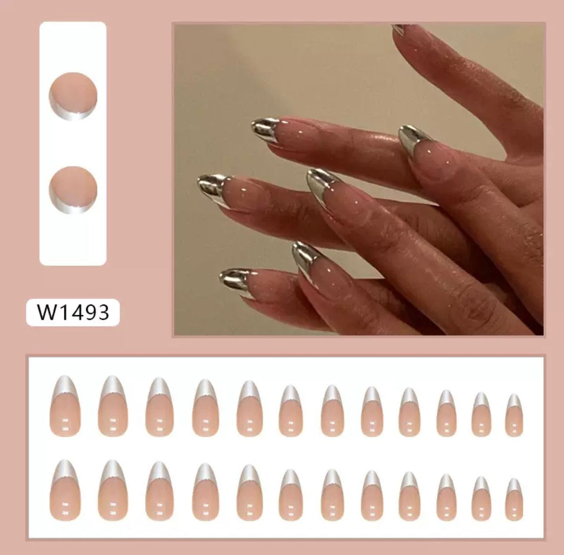 Whisper Nude 24Pcs Nails Set