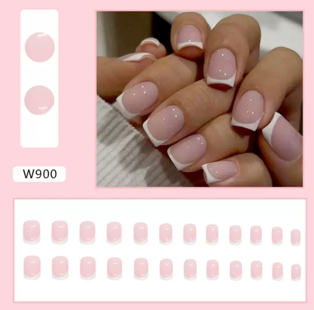 Everyday Chic 24Pcs Nails set