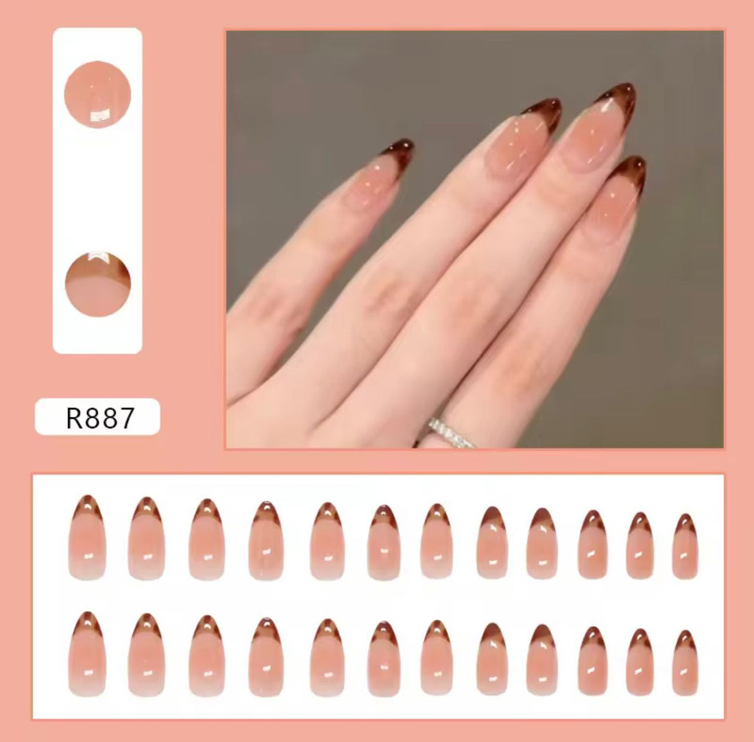 Queen red 24Pcs Nails Set