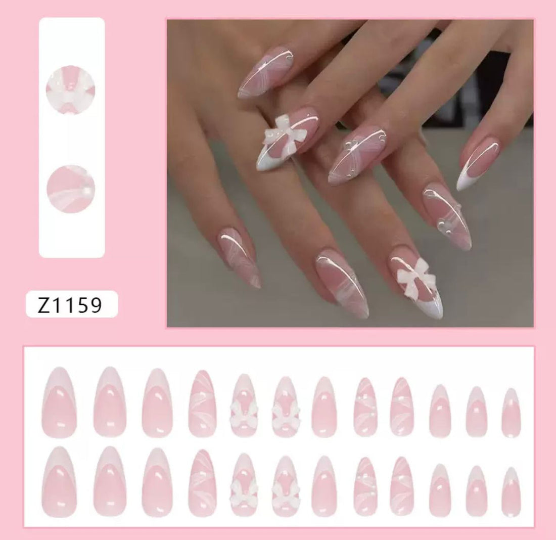 Blushing Bride 24Pcs Nails Set