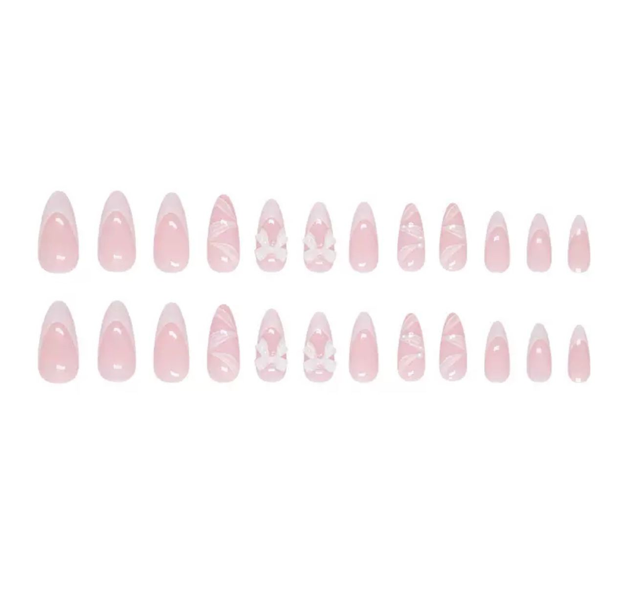 Blushing Bride 24Pcs Nails Set