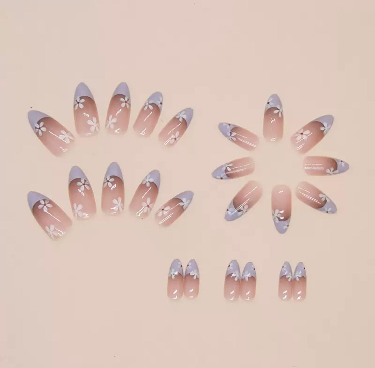 Lilac Love 24Pcs Nail Set
