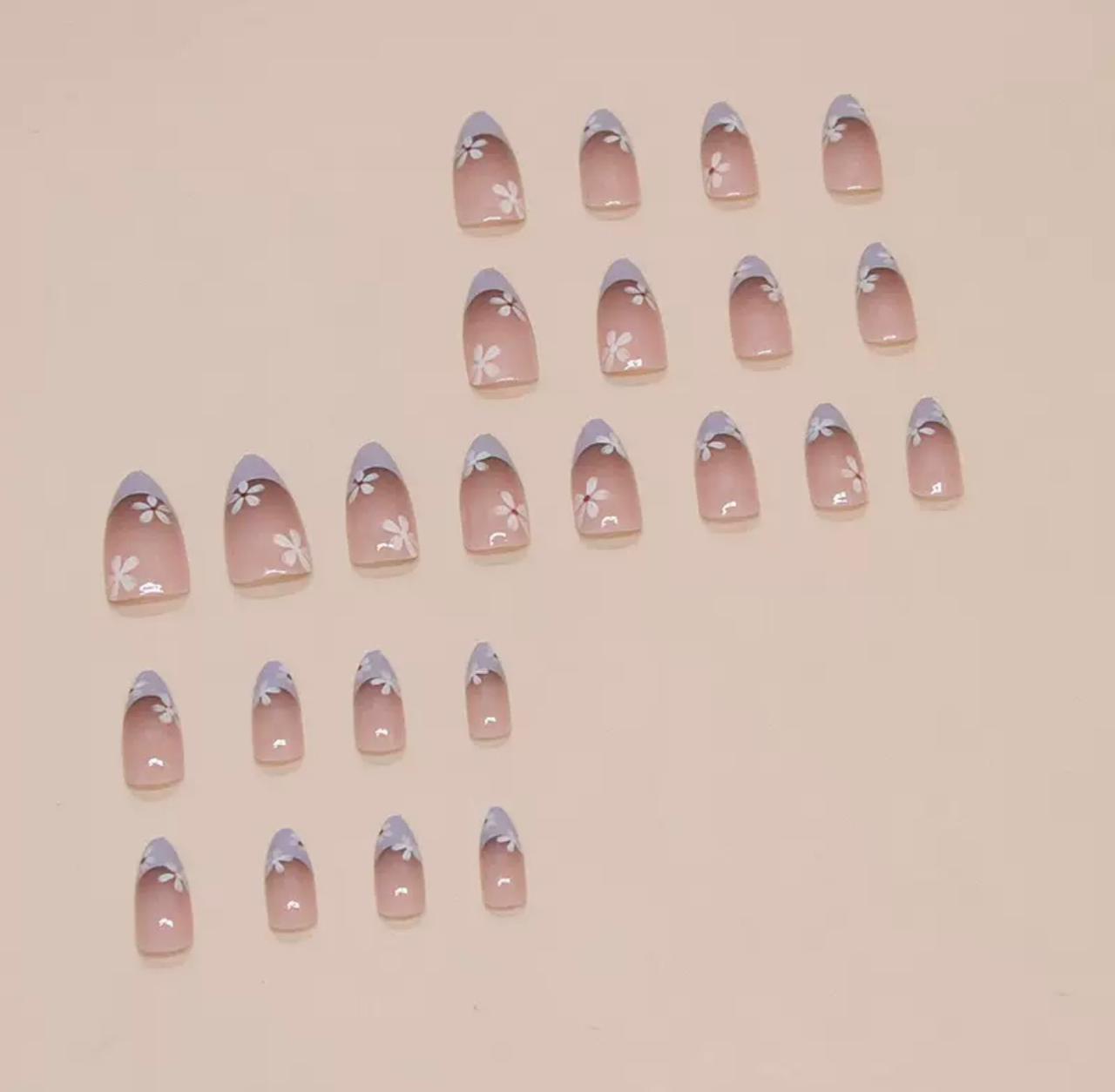 Lilac Love 24Pcs Nail Set