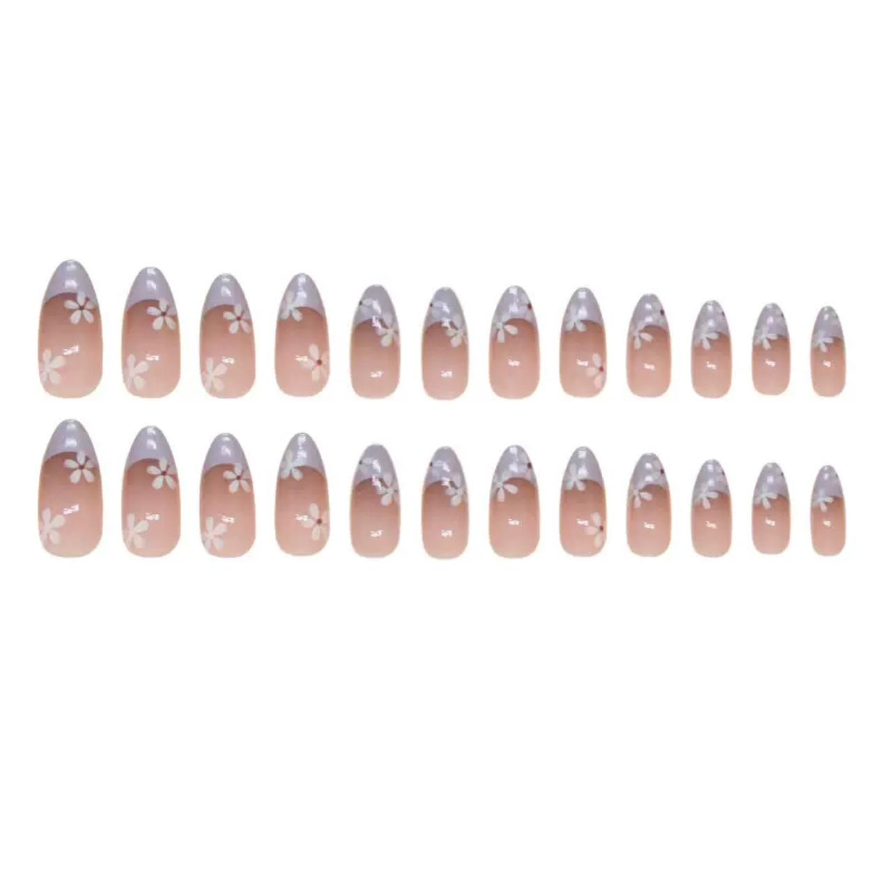 Lilac Love 24Pcs Nail Set