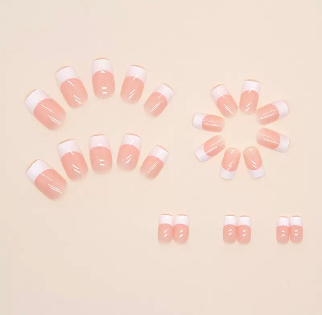 French Fairy 24Pcs Nails Set