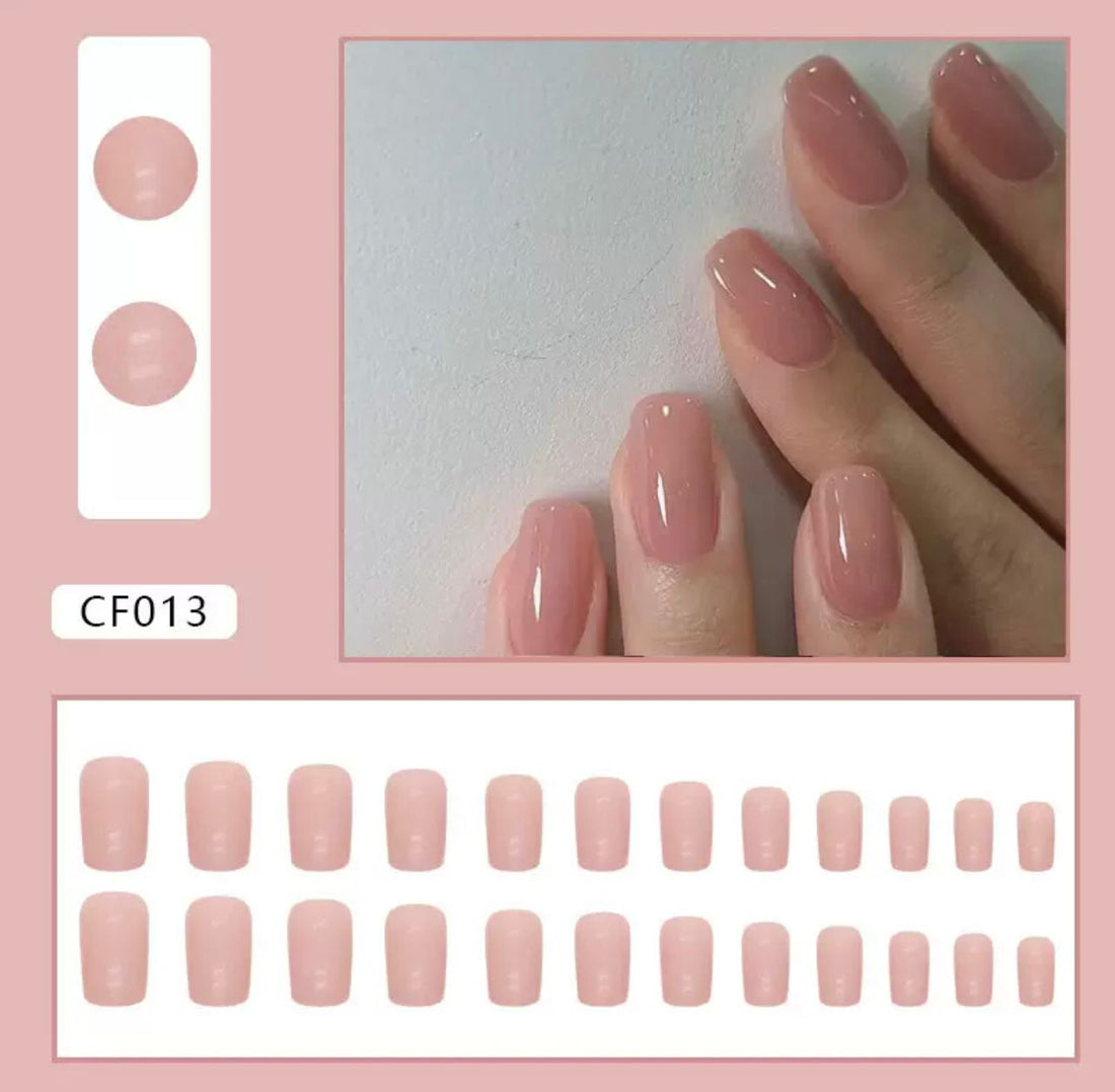 Pink kiss 24Pcs Nails Set