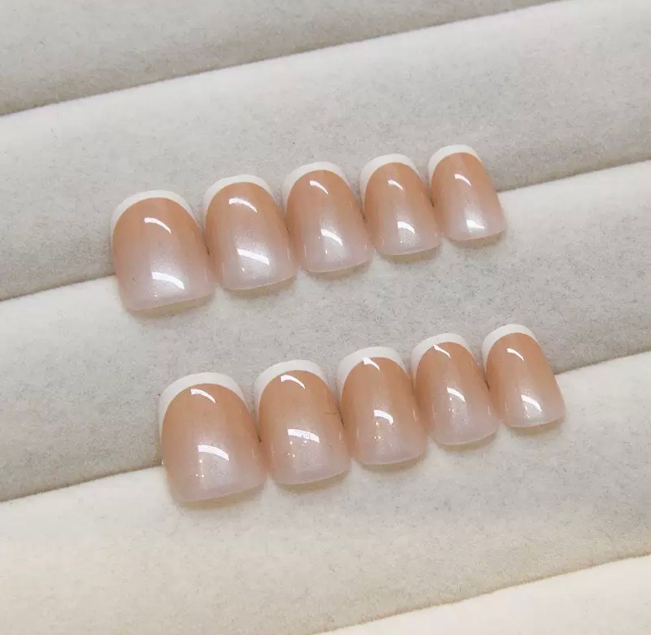 French Glow 24Pcs Nails Set