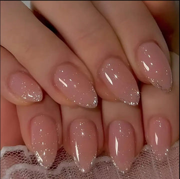 Blush Bloom Pink Nails Set